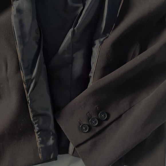 Worthington Ladies Fully Lined Black Blazer, Size 8 - Picture 9 of 13